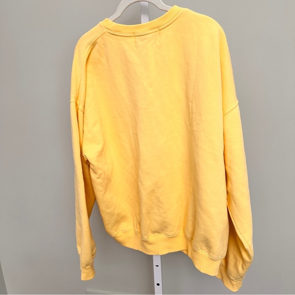 Stylenanda yellow oversized sweater made in Korea - Picture 3 of 5
